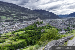 Sion Chateau Tourbillon et lac saint leonard