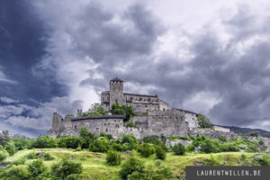 Sion Chateau Tourbillon et lac saint leonard