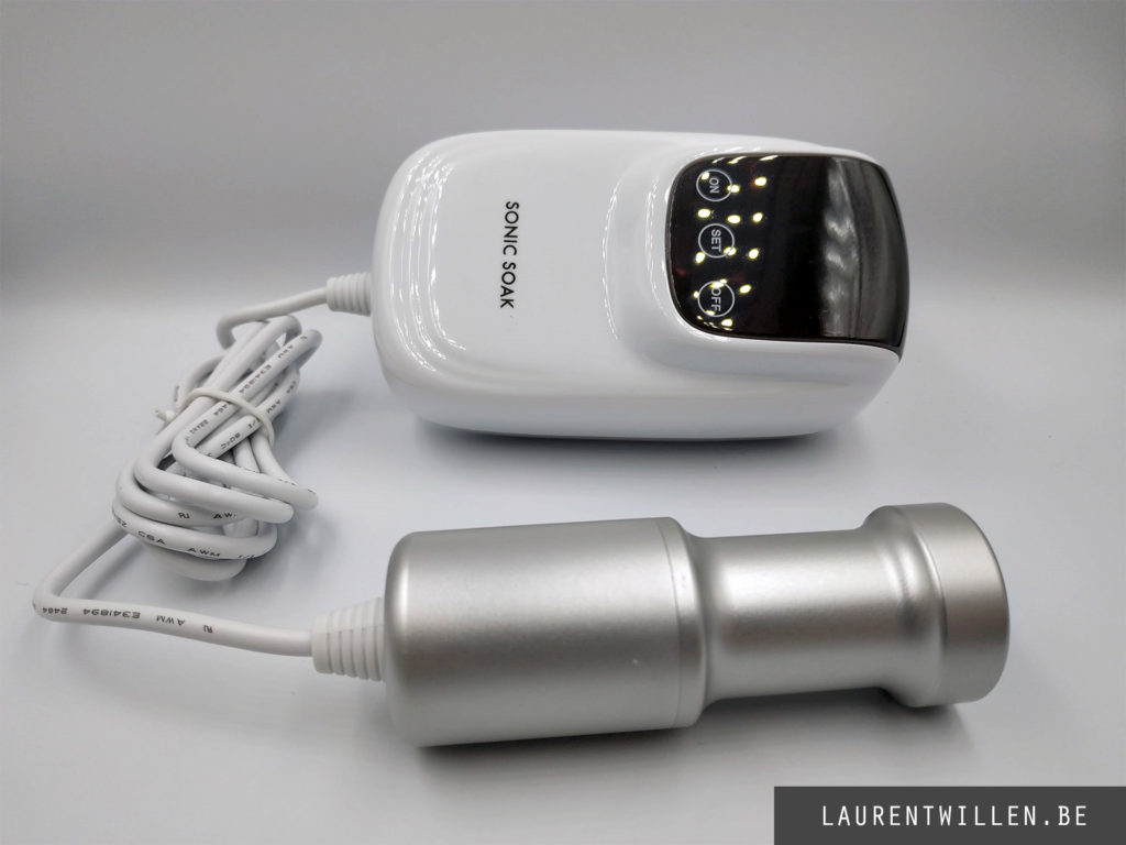 sonic soak test review avis unboxing