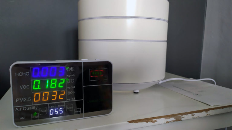 brid air purifier purificateur air test review avis