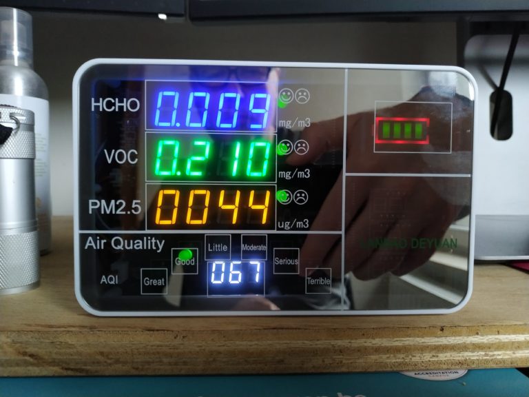 test qualite air quality interieur