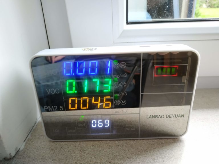 test qualite air quality interieur