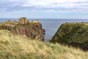 Chateau Dunnottar castle visit