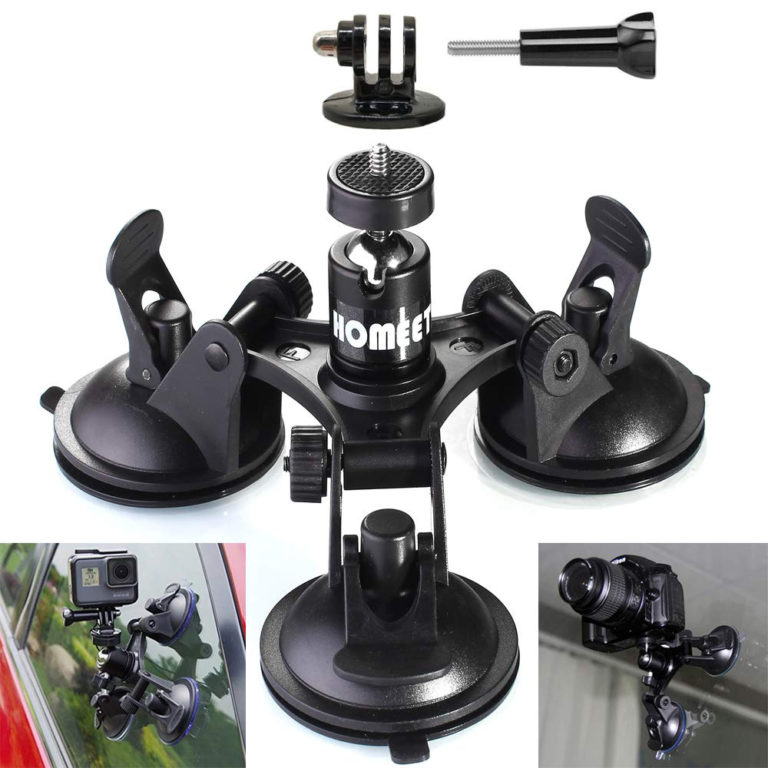 suction cups ventouse support voiture insta360 one x