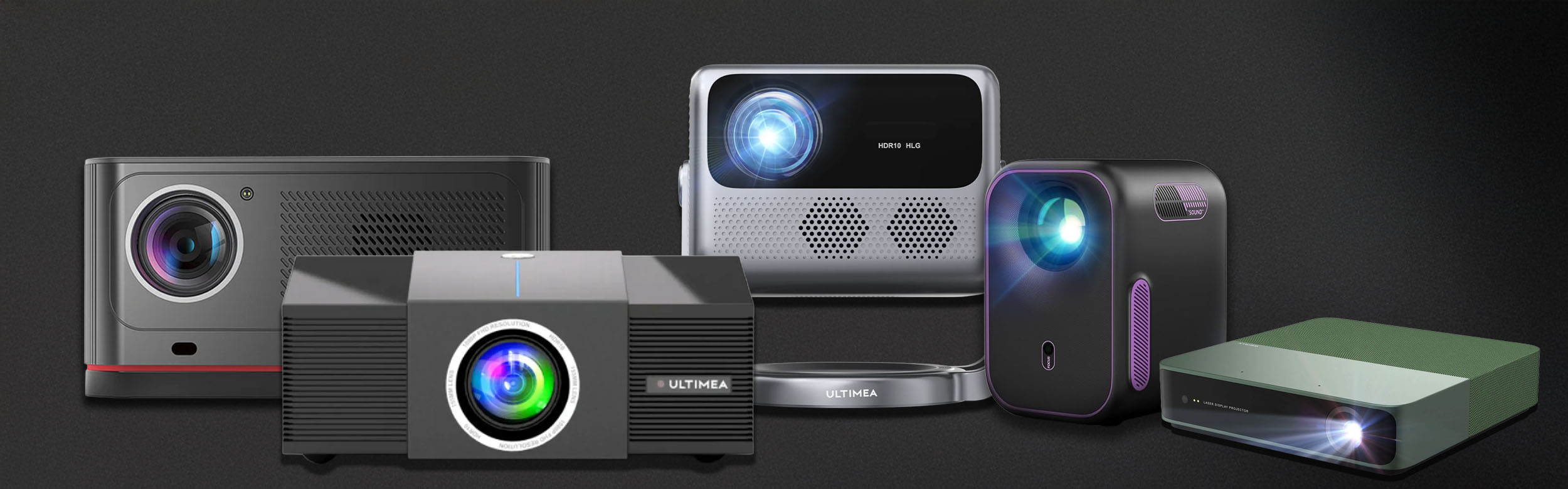 Illustration des projecteurs à gagner